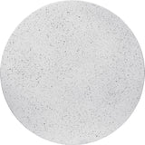 Terrazo Coffee Table - Modern Iron Design with Speckled Surface for a Chic Living Room or Office