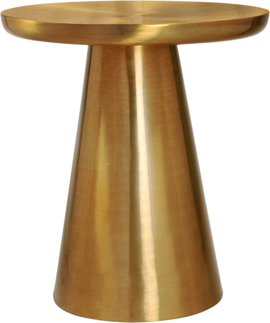 Martini Metal Contemporary End Table – Stylish Round Design Perfect for Any Room in Your Home