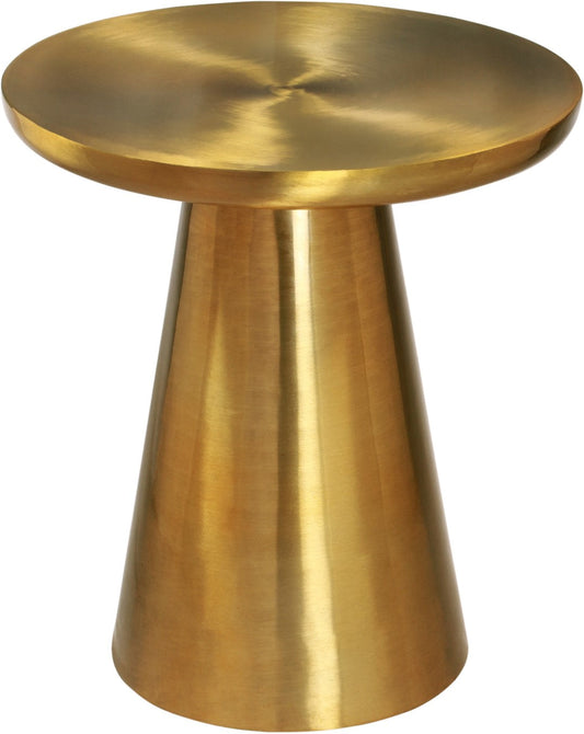 Martini Metal Contemporary End Table – Stylish Round Design Perfect for Any Room in Your Home