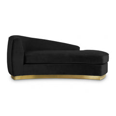 Julian Velvet Chaise Lounge