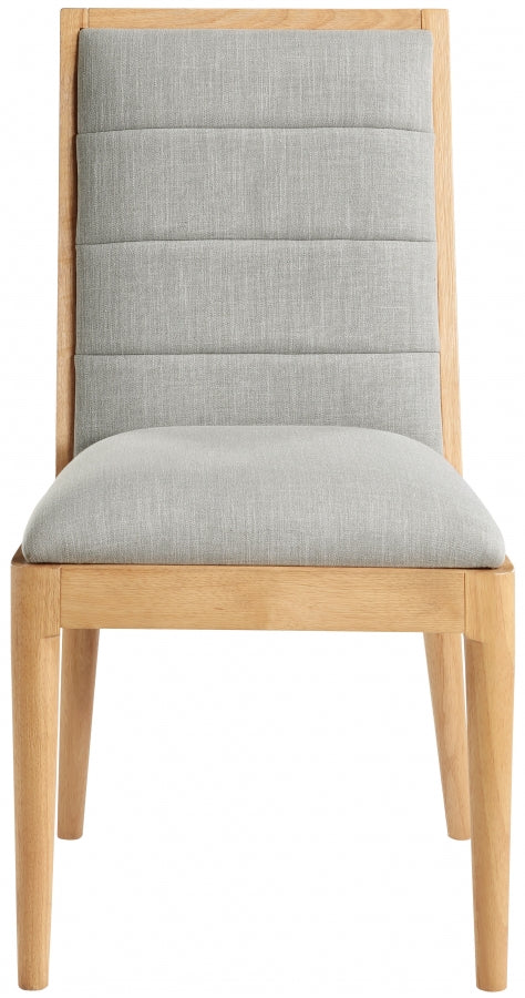 Bristol Linen Textured Fabric Dining Chair