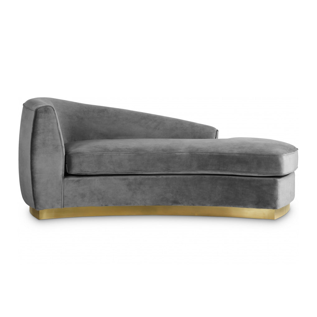 Julian Velvet Chaise Lounge