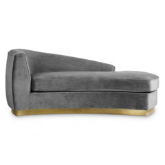 Julian Velvet Chaise Lounge