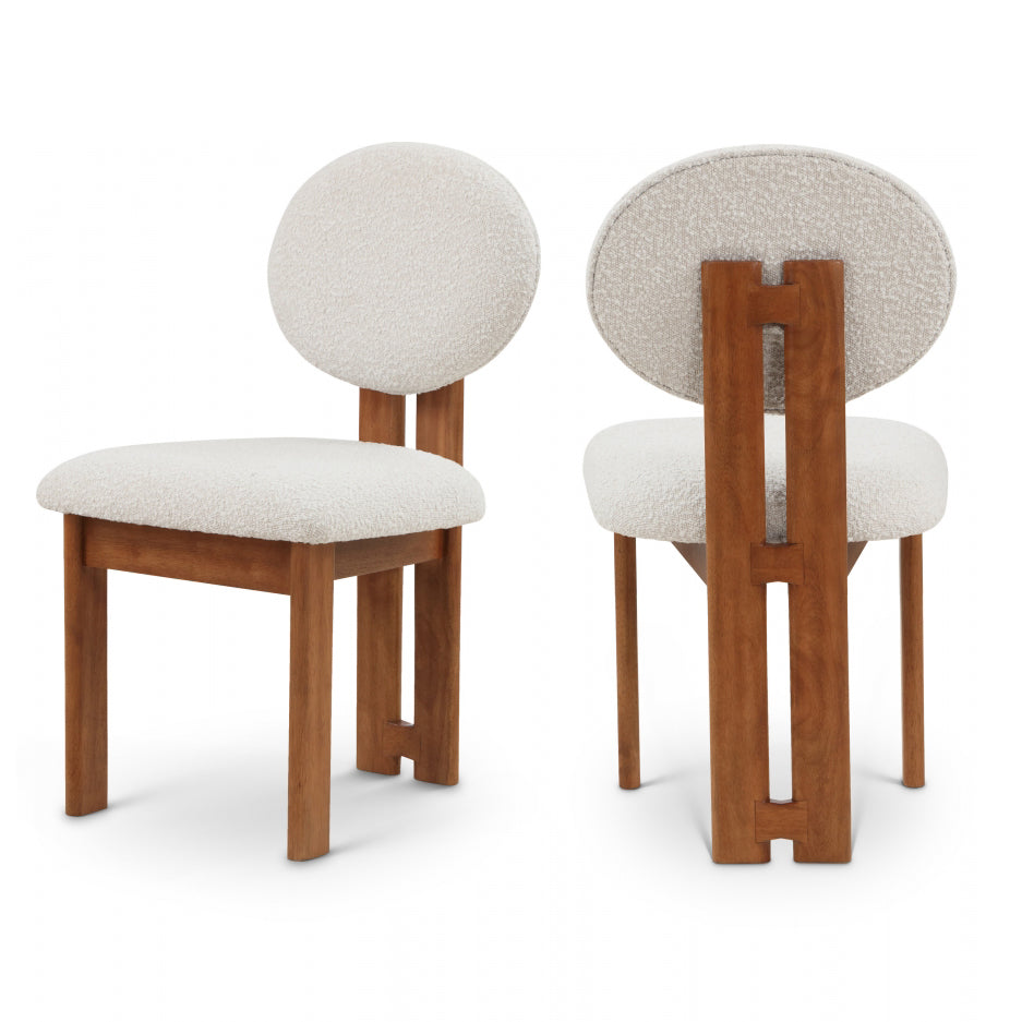 Napa Boucle Fabric Dining Chair