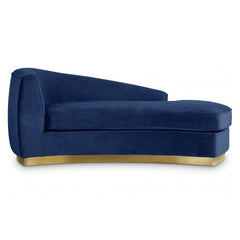 Julian Velvet Chaise Lounge