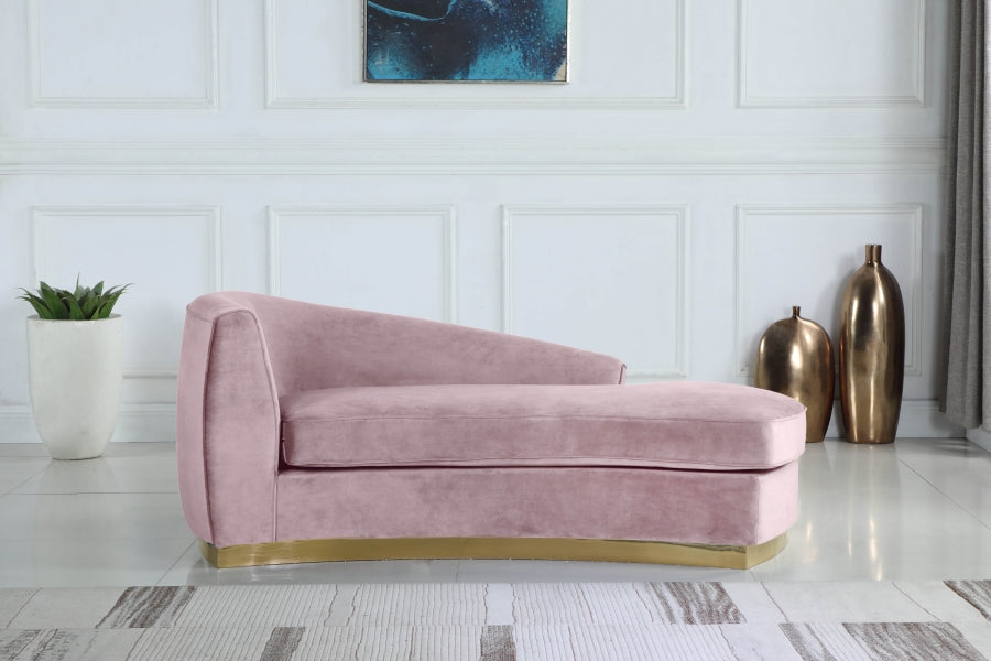 Julian Velvet Chaise Lounge