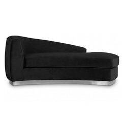 Julian Velvet Chaise Lounge