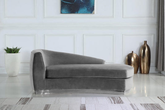 Julian Velvet Chaise Lounge