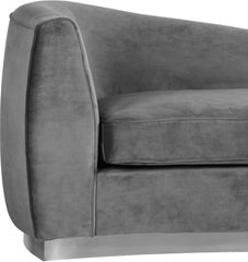 Julian Velvet Chaise Lounge