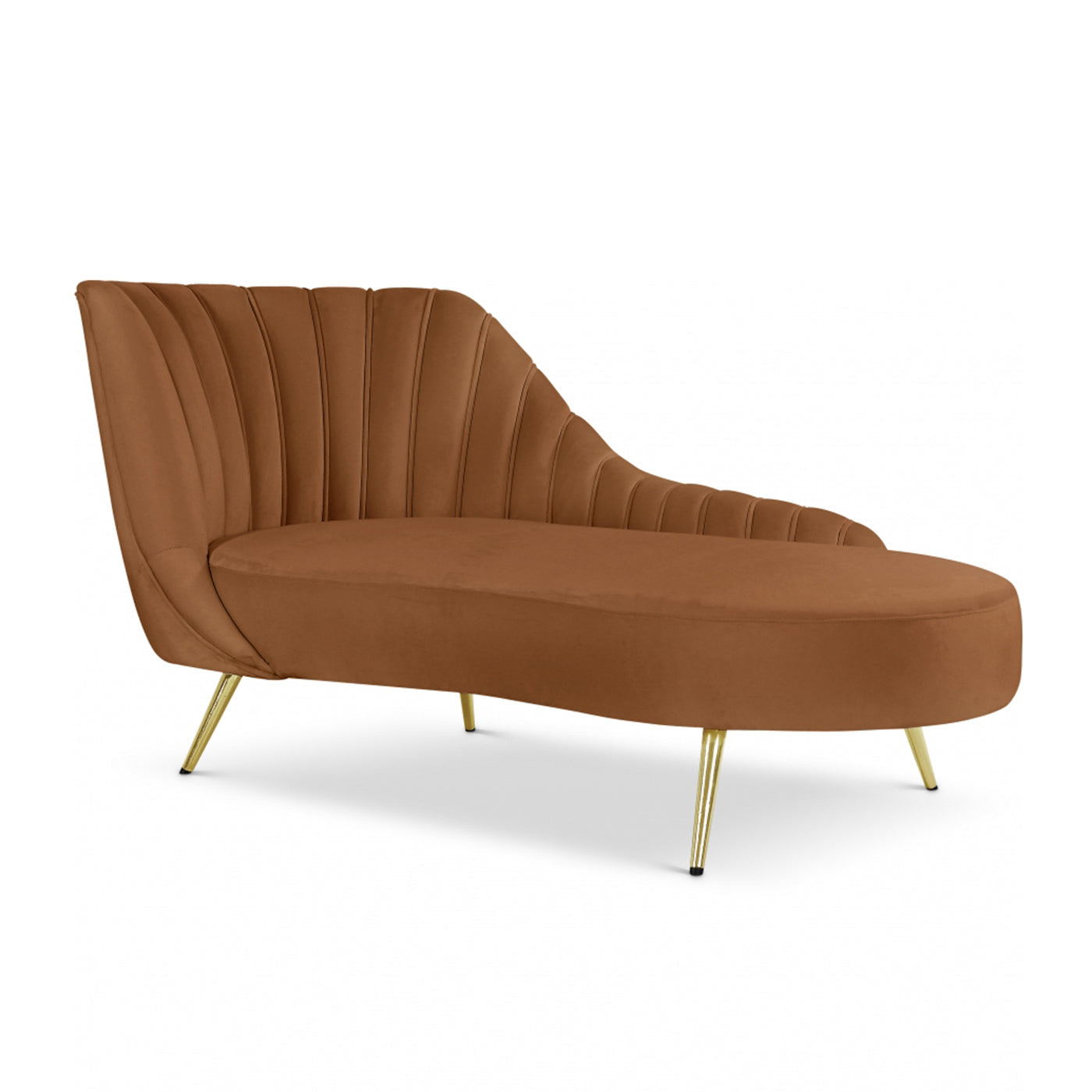 Margo Velvet Chaise Lounge