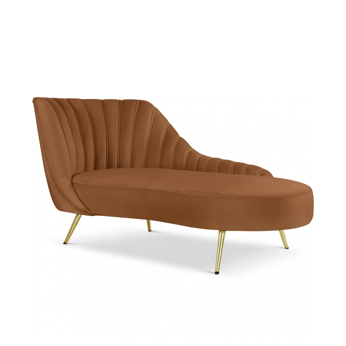 Margo Velvet Chaise Lounge