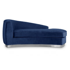 Julian Velvet Chaise Lounge