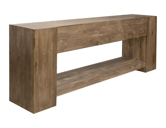 Solid Wood Console - Minimalist Latola Design Poplar