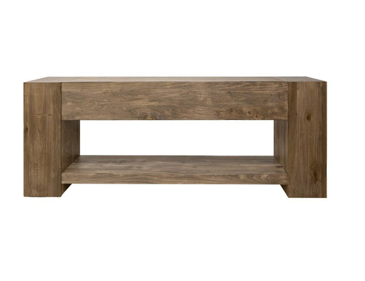 Solid Wood Console - Minimalist Latola Design Poplar