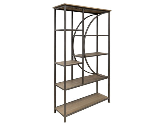 7 Shelves Bookcase | Zandria Modern Pine Wood Design