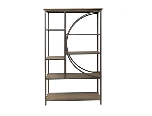 7 Shelves Bookcase | Zandria Modern Pine Wood Design