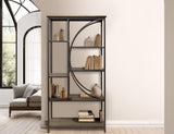 7 Shelves Bookcase | Zandria Modern Pine Wood Design