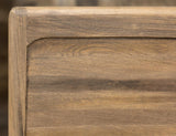 Xel Ha Wooden Chair - Sustainable Mango Wood with Faux Leather