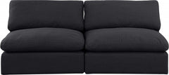 Comfy Linen Textured Fabric Sofa