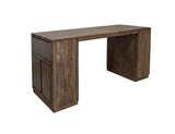 2 Drawer 4 Door Kitchen Island | Mango Wood Mezquite Collection