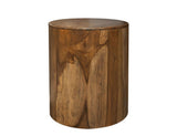 Handcrafted Chairside Table | Balam Mango & Teak Wood