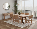 Natural Parota Wooden Dining Chair - Comfortable & Stylish