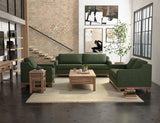 Wooden Frame Two-Cushion Samba Sofa | Pine Wood Comfort