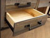 3 Drawer File Cabinet - Loft Brown Letter & Legal Size
