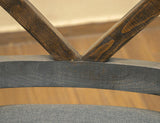Barstool 30" - Loft Brown Pine Wood Bar Stool with Backrest