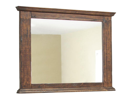 Terra Mirror | Solid Pine Wood Transitional Design