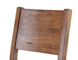 Parota 30" Barstool - Padded Faux Leather with Wooden Frame