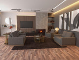 Georgia Sectional Wooden Frame Sofa - Comfort & Style