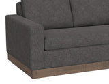 Georgia Wooden Frame Loveseat | Comfortable Sectional Seating