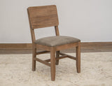 Natural Parota Wooden Dining Chair - Comfortable & Stylish