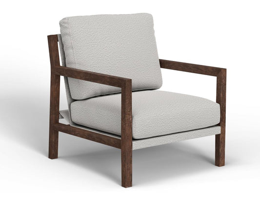 Wooden Frame Armchair | Durable Living Room Furniture
