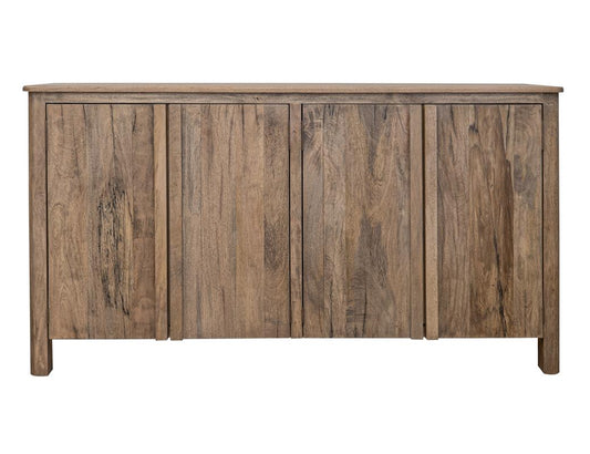 4 Door Console - Modern Organic Mango Wood Design