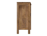 6 Door Console - Mango Wood Olimpia Collection | Sustainable Elegance
