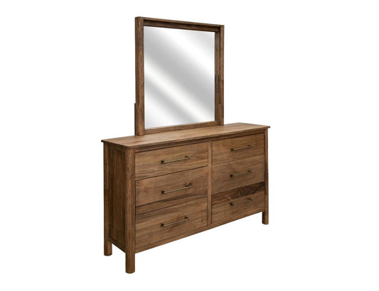 Olimpia Mango Wood Mirror - Sustainable Elegant Design