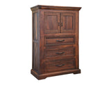 3 Drawer 2 Door Chest | Madeira Collection Solid Wood
