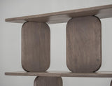 5 Shelf Mango Wood Bookcase | Mezquite Distressed Design