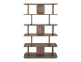 5 Shelf Mango Wood Bookcase | Mezquite Distressed Design