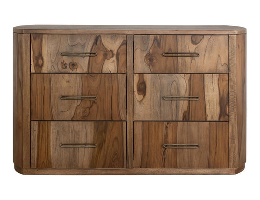6 Drawer Dresser | Balam Handcrafted Mango & Teak Wood