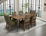 Balam Wooden Dining Chair - Melina Wood Upholstered Seat