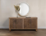 Rainbow Console - 4 Door Melina Wood Console Table