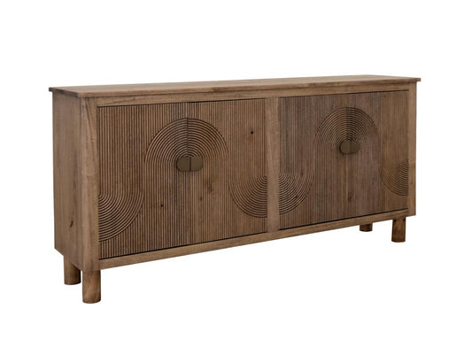 Rainbow Console - 4 Door Melina Wood Console Table