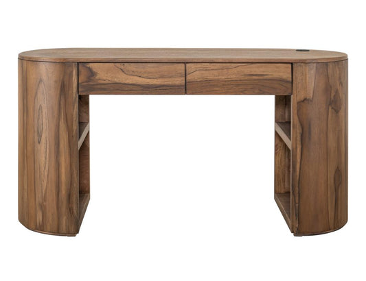 2 Drawer Desk | Handcrafted Mango & Teak Wood Balam Collection