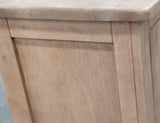 4 Door TV Stand 88" - Natural Parota Collection
