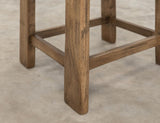 Balam 24" Melina Wood Stool - Durable & Stylish Seating