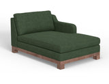 Wooden Frame Sectional Chaise - Samba Collection | Pine Wood