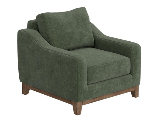 Olivo Wooden Frame Armchair | Mid-Century Modern Design